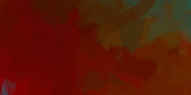 Yaratıcı bir geçmiş. Canlı fırça darbeleriyle boyanmış. Renkli desenli resim. Fırçalanmış duvar kağıdını boya.