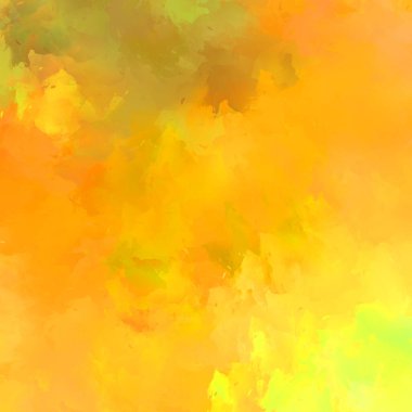 Canlı fırça darbeleriyle boyanmış. Renkli desenli resim. Fırçalanmış duvar kağıdını boya.