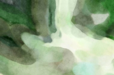 Yumuşak suluboya duvar kağıdı. Hafifçe fırçalanmış renkleri olan sanatsal bir resim. Pastel renkler arkaplana dokunmuş. Soyut duvar sanatı..