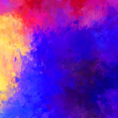 Boya darbeleri. 2D İllüstrasyon. Taranmış Boyalı Soyut Arkaplan. Fırça darbesi ile boyanmış. Modern sanat.