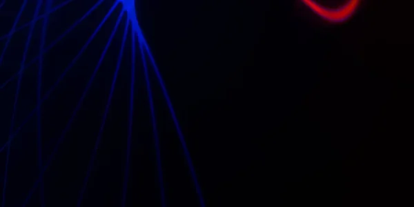 Neon Bunte Abstrakte Gestaltung Von Lichtwellen Digitaler Hintergrund Mit Neonlicht — Stockfoto