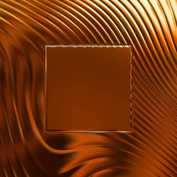 Soyut çerçeveli arkaplan. Renkli, canlı, dalgalı bir duvar kağıdı. Merkezi çerçeveli yaratıcı grafik 2d çizim. Dinamik şekilli modaya uygun sıvı örtüsü.