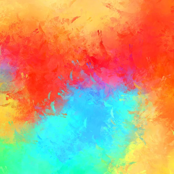 Boya darbeleri. 2D İllüstrasyon. Taranmış Boyalı Soyut Arkaplan. Fırça darbesi ile boyanmış. Modern sanat.