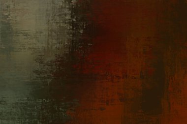 Çapraz vahşi fırça darbeleriyle arka plan. Renkli ve canlı bir tasvir. Boyalı sanat. Yaratıcı soyut resim.