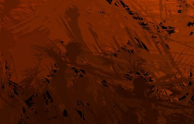 Sanatsal soyut arkaplan. Doku boyalı duvar kağıdı. Boya darbeleriyle yaratıcı bir illüstrasyon. Fırça desenli resim.