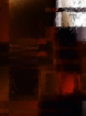 Modern sanat. Renkli çağdaş sanat eserleri. Renkli boya darbeleri. Soyut arkaplanda fırça darbeleri. Fırça boyası. Eşsiz duvar sanatı.