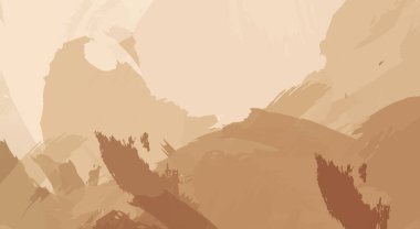 Fırça darbesi ile boyanmış. Sanatsal canlılık ve renkli duvar kâğıdı. Kaotik resim. Taranmış Boyalı Soyut Arkaplan. 