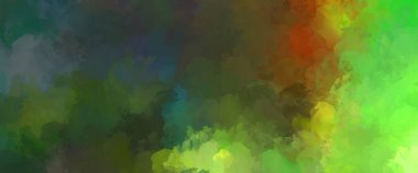 Renkli fırça darbelerinin soyut arkaplanı. fırçalanmış canlı duvar kağıdı. resmedilmiş sanat eseri. Eşsiz ve yaratıcı illüstrasyon.