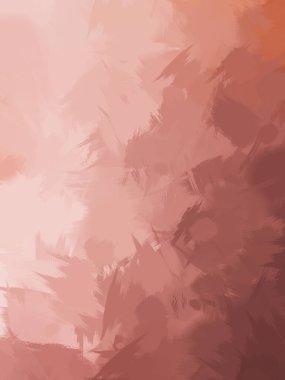 Vahşi fırça darbeleri. Taranmış Boyalı Soyut Arkaplan. Fırça darbesi ile boyanmış. Boya darbeleri. 2B Görüntü.