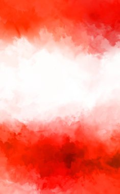 Renkli fırça darbelerinin 2D çizimi. Dekoratif desenli resim. canlı boya desenli arkaplan.