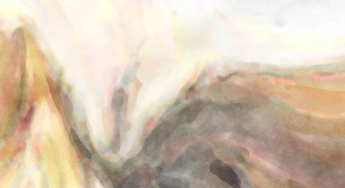 2D çizim. Sanatsal arkaplan resmi. Tablo üzerinde soyut resim. Çağdaş sanat. El yapımı resim. Renkli doku. Modern sanat eserleri. Yüzeyde suluboya fırça darbeleriyle boyama.