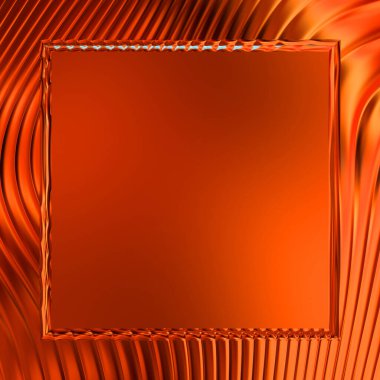 Soyut çerçeveli arkaplan. Renkli, canlı, dalgalı bir duvar kağıdı. Merkezi çerçeveli yaratıcı grafik 2d çizim. Dinamik şekilli modaya uygun sıvı örtüsü.