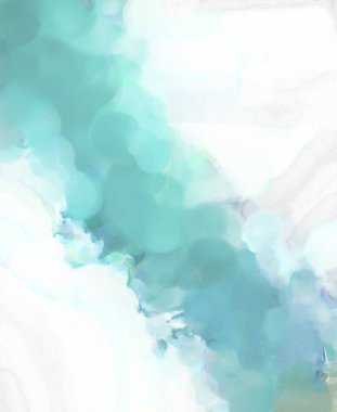 Taranmış Boyalı Soyut Arkaplan. Fırça darbesi ile boyanmış. Boya darbeleri. 2B Görüntü.