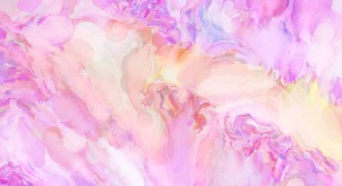 Taranmış Boyalı Soyut Arkaplan. Fırça darbesi ile boyanmış. Boya darbeleri. 2B Görüntü.