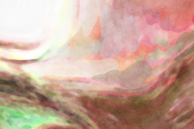 2D çizim. Sanatsal arkaplan resmi. Tablo üzerinde soyut resim. Çağdaş sanat. El yapımı resim. Renkli doku. Modern sanat eserleri. Yüzeyde suluboya fırça darbeleriyle boyama.