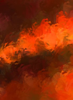 Taranmış Boyalı Soyut Arkaplan. Fırça darbesi ile boyanmış. Sanatsal canlılık ve renkli duvar kağıdı.