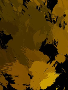 Duvar sanatı Eşsiz ve yaratıcı illüstrasyon. Fırça darbesi ile boyanmış. Renkli fırça darbelerinin soyut arkaplanı. Fırçalanmış canlı duvar kâğıdı. Boyalı sanatsal yaratım.