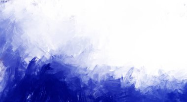 Canlı fırça darbeleriyle boyanmış. Renkli desenli resim. Fırçalanmış duvar kağıdını boya.