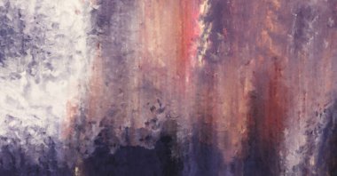 Modern sanat. Renkli çağdaş sanat eserleri. Renkli boya darbeleri. Soyut arkaplanda fırça darbeleri. Fırça boyası. Eşsiz duvar sanatı.