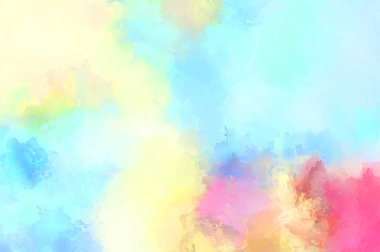 Sanatsal soyut arkaplan. Doku boyalı duvar kağıdı. Boya darbeleriyle yaratıcı bir illüstrasyon. Fırça desenli resim.