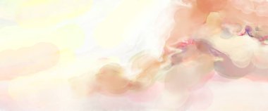 Çağdaş sanat. El yapımı resim. Modern sanat eserleri. Yüzeyde suluboya fırça darbeleriyle resim yapmak. 2D çizim. Sanatsal arkaplan resmi. Tablo üzerinde soyut resim. Renkli doku.