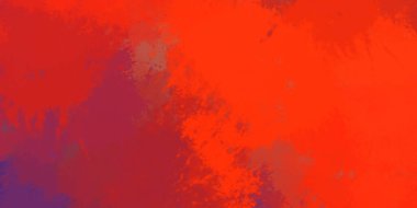 Yaratıcı bir geçmiş. Canlı fırça darbeleriyle boyanmış. Renkli desenli resim. Fırçalanmış duvar kağıdını boya.