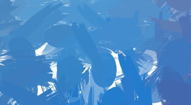 Renkli fırça darbelerinin 2B çizimi. Dekoratif doku resmi. Canlı boya desenli arka plan. Kaotik fırça darbeleri resim.