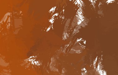 Sanatsal soyut arkaplan. Doku boyalı duvar kağıdı. Boya darbeleriyle yaratıcı bir illüstrasyon. Fırça desenli resim.