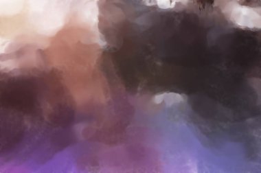 El yapımı sürreal soyut desenli suluboya. Modern sanatsal resim. 2D çizim. Arkaplan boyası karışımı. Yaratıcı duvar sanatı. Çağdaş sanat