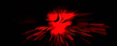 Işık parçacık izleri. Parlayan parçacıkları ve çizgileri olan ışık patlaması yıldızı. Güzel hareketli soyut ışın arkaplanı.