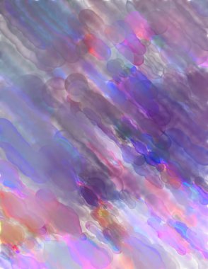 Çağdaş sanat. El yapımı resim. Modern sanat eserleri. Yüzeyde suluboya fırça darbeleriyle resim yapmak. 2D çizim. Sanatsal arkaplan resmi. Tablo üzerinde soyut resim. Renkli doku.