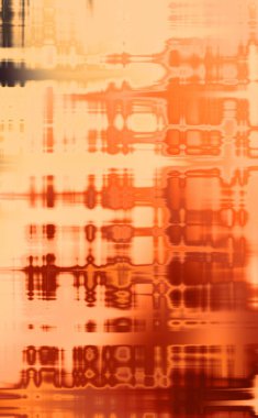 Geometrik desenli kentsel grunge arka planı. Doğrusal renkli dokular. Çürüyen bir dokunun gelecekteki duvar kâğıdı