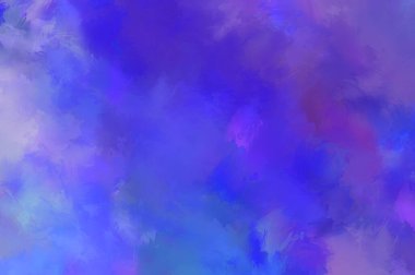 Renkli fırça darbelerinin 2D çizimi. Dekoratif desenli resim. canlı boya desenli arkaplan.