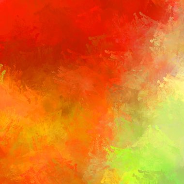 Duvar sanatı Eşsiz ve yaratıcı illüstrasyon. Fırça darbesi ile boyanmış. Renkli fırça darbelerinin soyut arkaplanı. Fırçalanmış canlı duvar kâğıdı. Boyalı sanatsal yaratım.