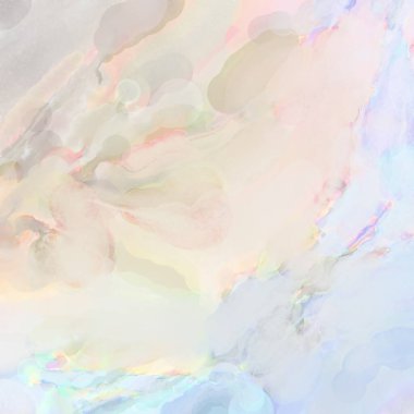 Soyut doku. Yüzeyde etkileyici el yapımı suluboya. Suluboya fırça darbeleri. Modern sanat. Çok renkli arkaplan. Çağdaş duvar sanatı. Renkli bir fon. 2d illüstrasyon.