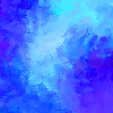 Boya darbeleri. 2D İllüstrasyon. Taranmış Boyalı Soyut Arkaplan. Fırça darbesi ile boyanmış. Modern sanat.