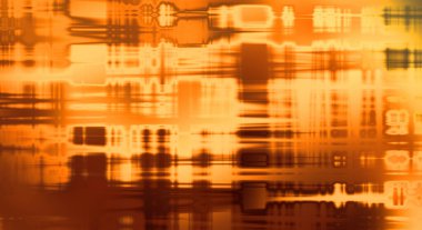 Soyut arkaplan. Yaşlanmış grunge dokusunda geometrik elementler. Farklı renk desenli grafiksel illüstrasyon.