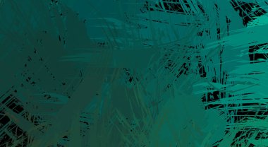 Sanatsal soyut arkaplan. Doku boyalı duvar kağıdı. Boya darbeleriyle yaratıcı bir illüstrasyon. Fırça desenli resim.