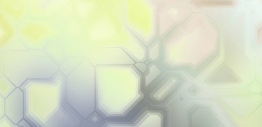 Renkli ve canlı geometrik şekiller katmanları var. Bir teknoloji planının dijital illüstrasyonu. Gelecekçi tasarım şablonu.