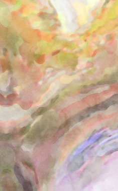 El yapımı sürreal soyut desenli suluboya. Modern sanatsal resim. 2D çizim. Arkaplan boyası karışımı. Yaratıcı duvar sanatı. Çağdaş sanat