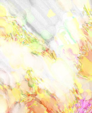 Taranmış Boyalı Soyut Arkaplan. Fırça darbesi ile boyanmış. Boya darbeleri. 2B Görüntü.