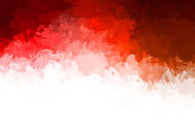 Canlı fırça darbeleriyle boyanmış. Renkli desenli resim. Fırçalanmış duvar kağıdını boya.