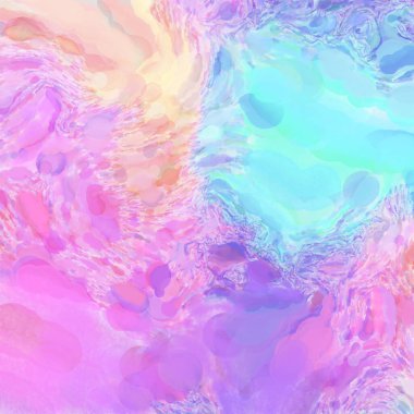 Çağdaş sanat. El işçiliğinin renkli dokusu. Modern resim. Yüzeyde suluboya vuruşlar. Sanatsal arkaplan resmi. Tablo üzerinde soyut resim. Fırça darbeleri. 