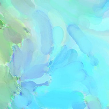 Soyut doku. Yüzeyde etkileyici el yapımı suluboya. Suluboya fırça darbeleri. Modern sanat. Çok renkli arkaplan. Çağdaş duvar sanatı. Renkli bir fon. 2d illüstrasyon.