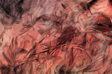 Modern sanat. Taranmış Boyalı Soyut Arkaplan. Fırça darbesi ile boyanmış. Boya darbeleri. 2B Görüntü