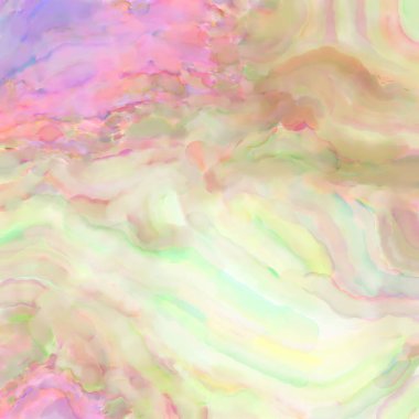 Soyut doku. Yüzeyde etkileyici el yapımı suluboya. Suluboya fırça darbeleri. Modern sanat. Çok renkli arkaplan. Çağdaş duvar sanatı. Renkli bir fon. 2d illüstrasyon.