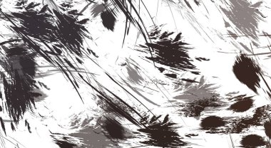 Renkli fırça darbelerinin soyut arkaplanı. fırçalanmış canlı duvar kağıdı. resmedilmiş sanat eseri. Eşsiz ve yaratıcı illüstrasyon.