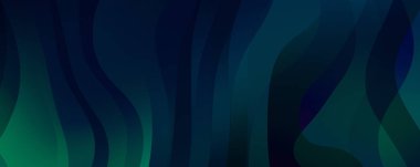 Soyut arkaplan. Renkli dalgalı tasarım duvar kağıdı. yaratıcı grafik 2D çizim. Dinamik şekilli modaya uygun sıvı örtüsü.