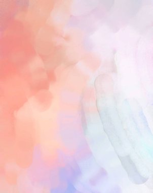 Alkol mürekkebini andıran rahatlatıcı fırça darbelerinin modern resmi. Poster, duvar sanatı, afiş, kart, kitap kapağı veya ambalaj için pastel renkli suluboya resim.