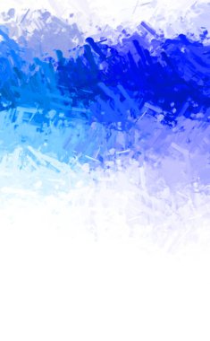 Sanatsal soyut arkaplan. Doku boyalı duvar kağıdı. Boya darbeleriyle yaratıcı bir illüstrasyon. Fırça desenli resim.